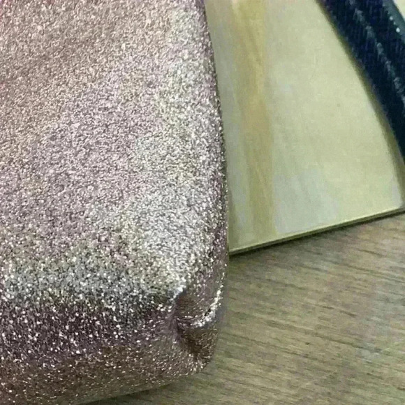 Kate Spade Glitter Pink Crossbody with Black Bow - Picture 8 of 12